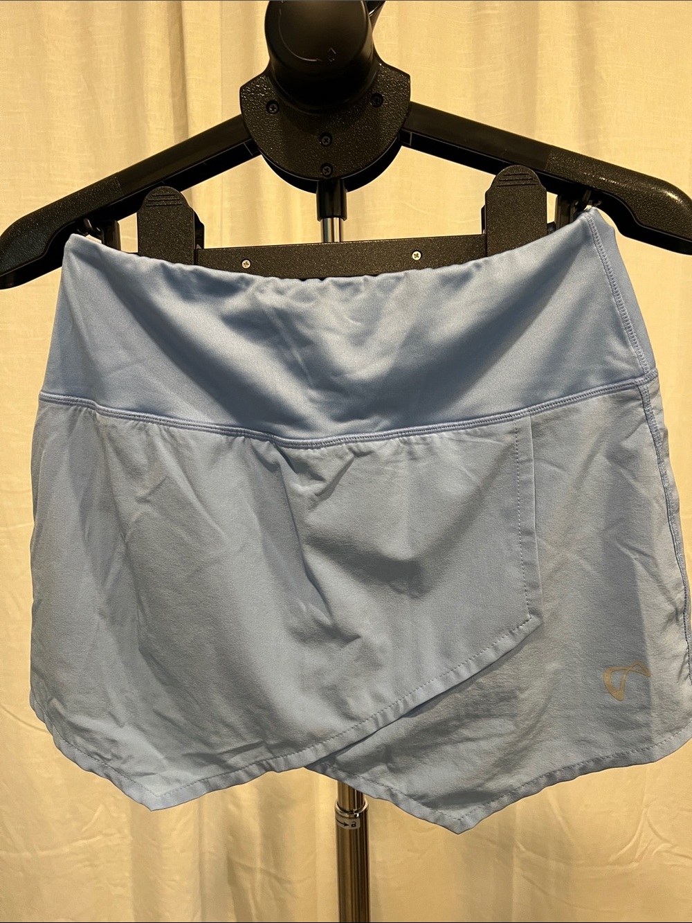 Athletic DNA Women’s Light Blue/lilac Tennis/Golf Skort Built-In Shorts — Small